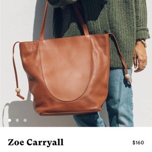 Soludos New bag with tags on gorgeous leather brown carryall. Perfect for fall